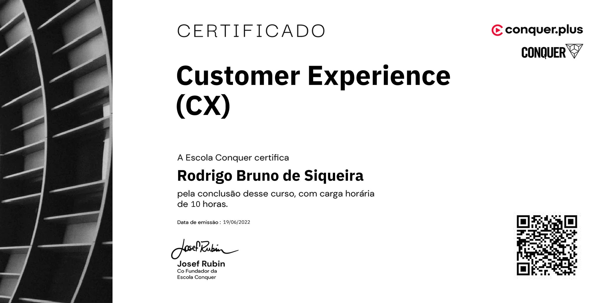 Certificado de Customer Experience (CX)